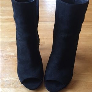 Fashion Nova Peep-Toe Booties!